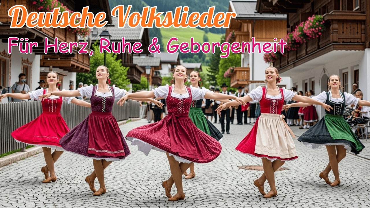 🎶 Die schönsten Volkslieder aus Deutschland 🍃 Gefühlvolle Melodien für Herz, Heimat & Abendruhe