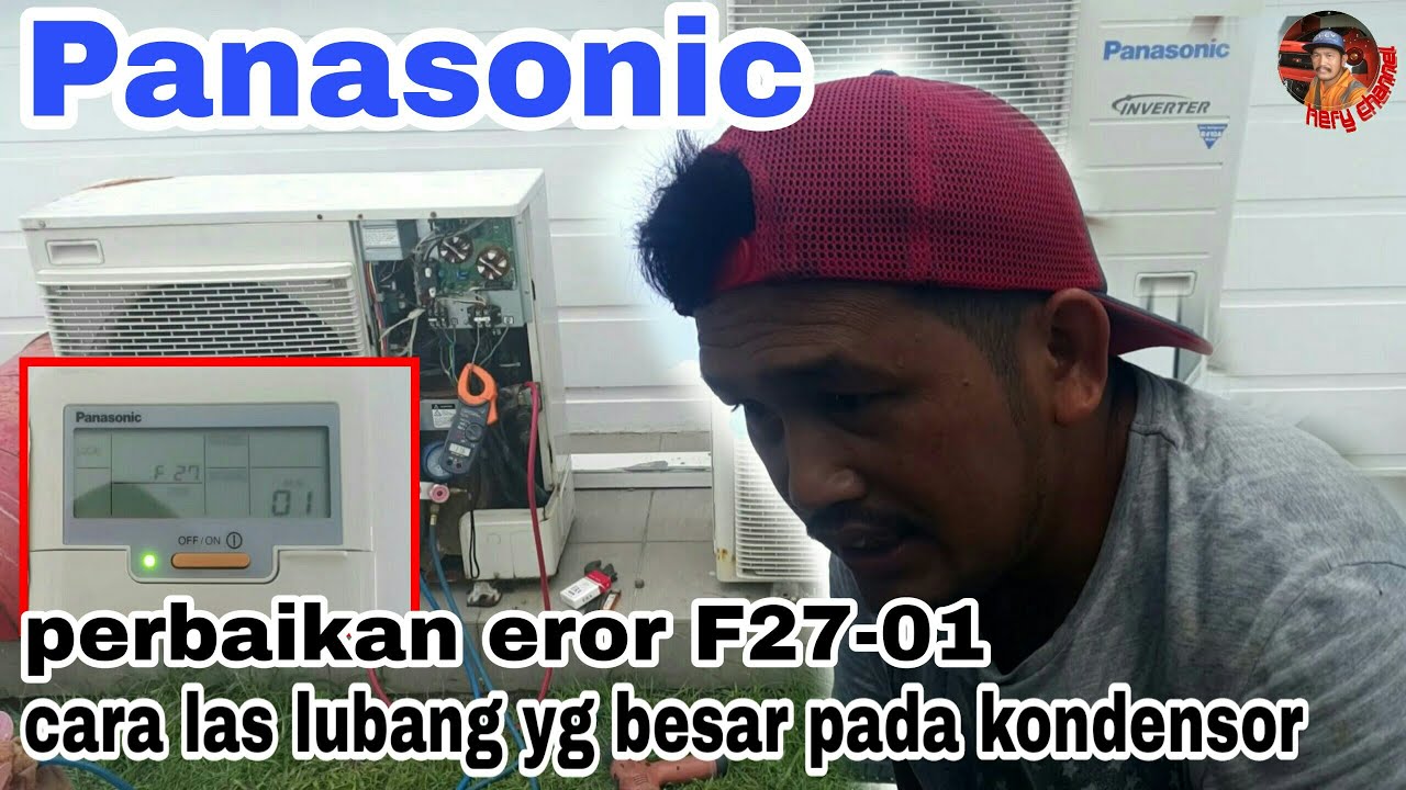 Ac Panasonic split ducting inverter error F27-01 5pk