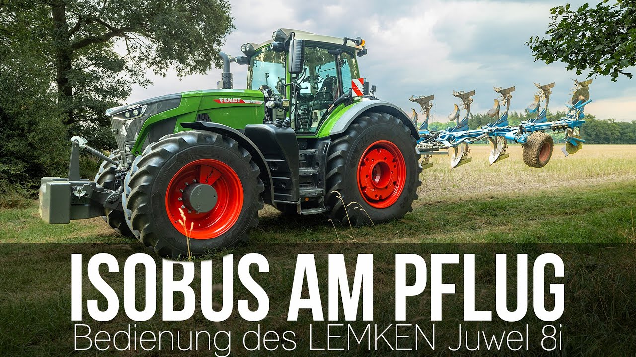 LEMKEN Juwel 8i - Die Bedienung des ISOBUS-Pflugs im Detail
