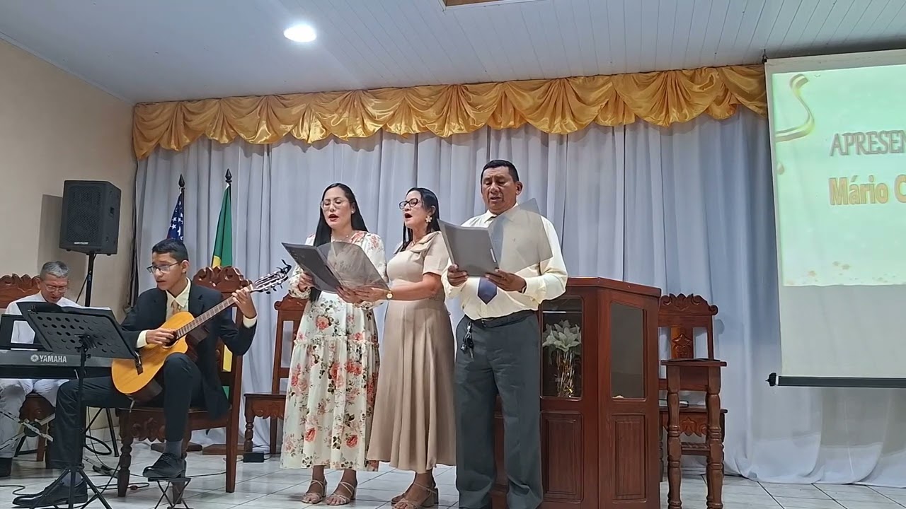 Apresentação da Família do Irmão Mário Cardoso - Igreja Batista Regular de Parintins.