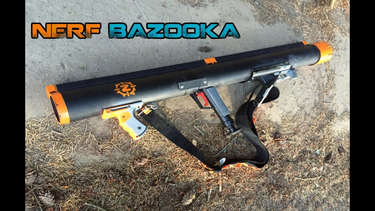 Homemade NERF Bazooka - Stronger than a TITAN! | Walcom S7