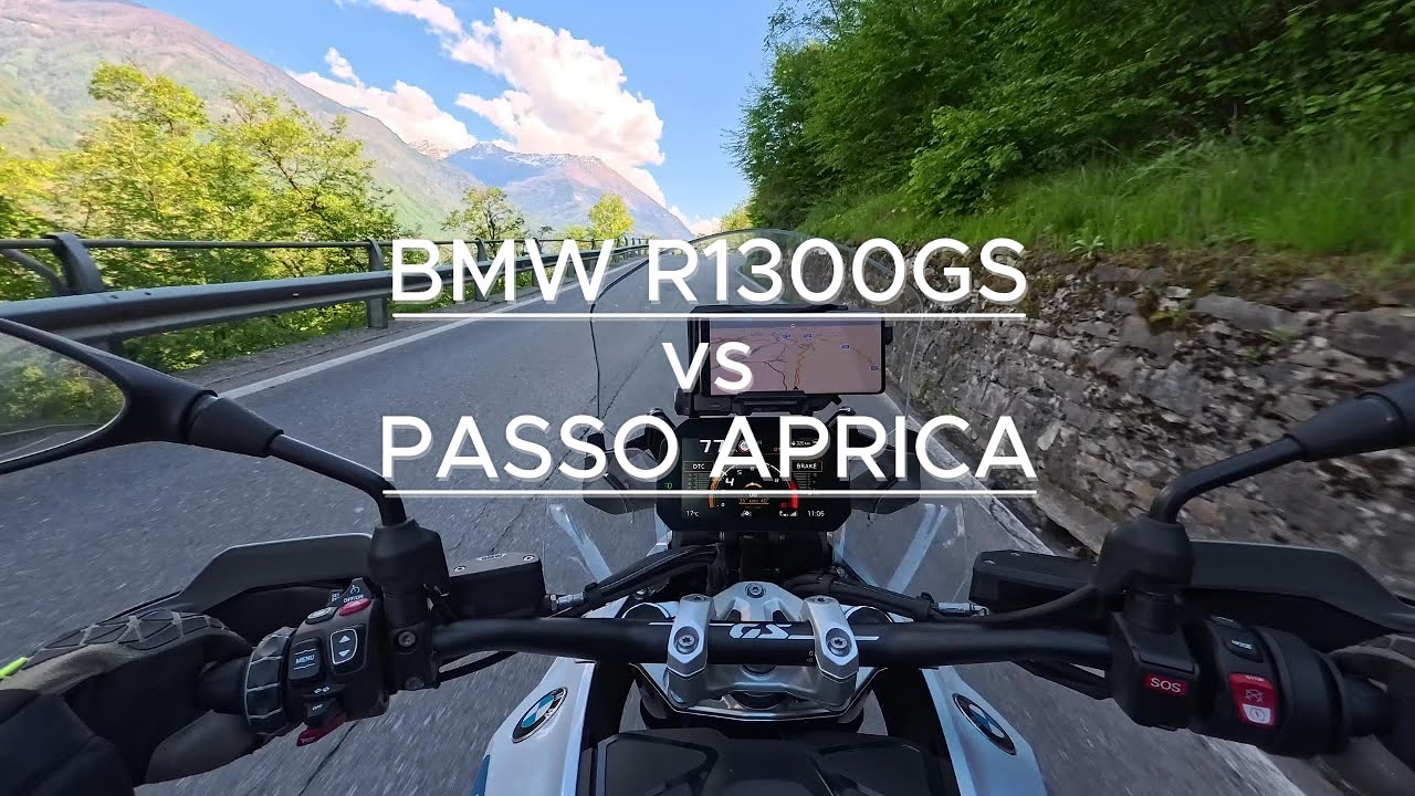 BMW R1300GS vs Passo Aprica