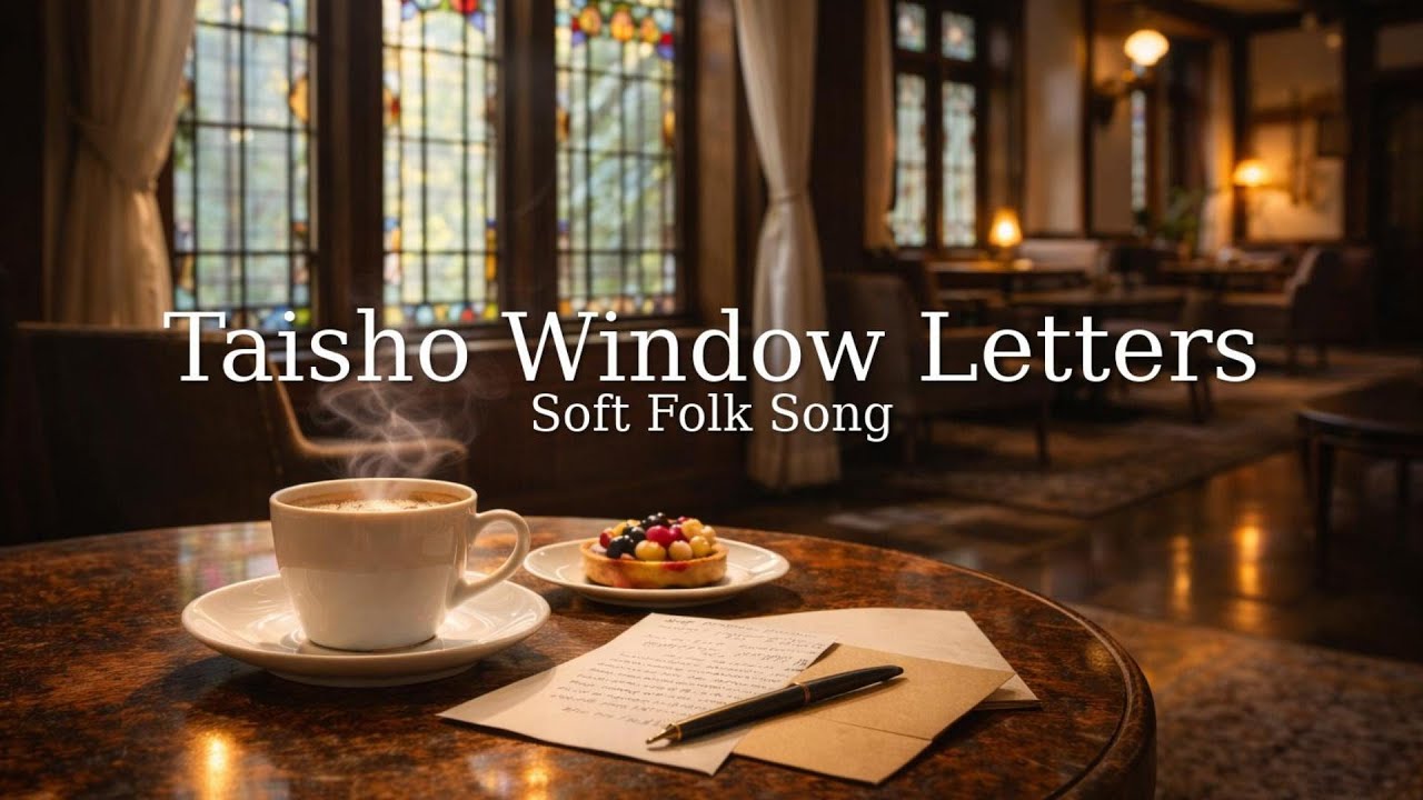 【作業・読書／1H／しっとり歌】窓辺のソフトフォーク｜大正窓辺の手紙 / Soft Folk Window Song (1H, Soft Vocal) | Taisho Window Letters