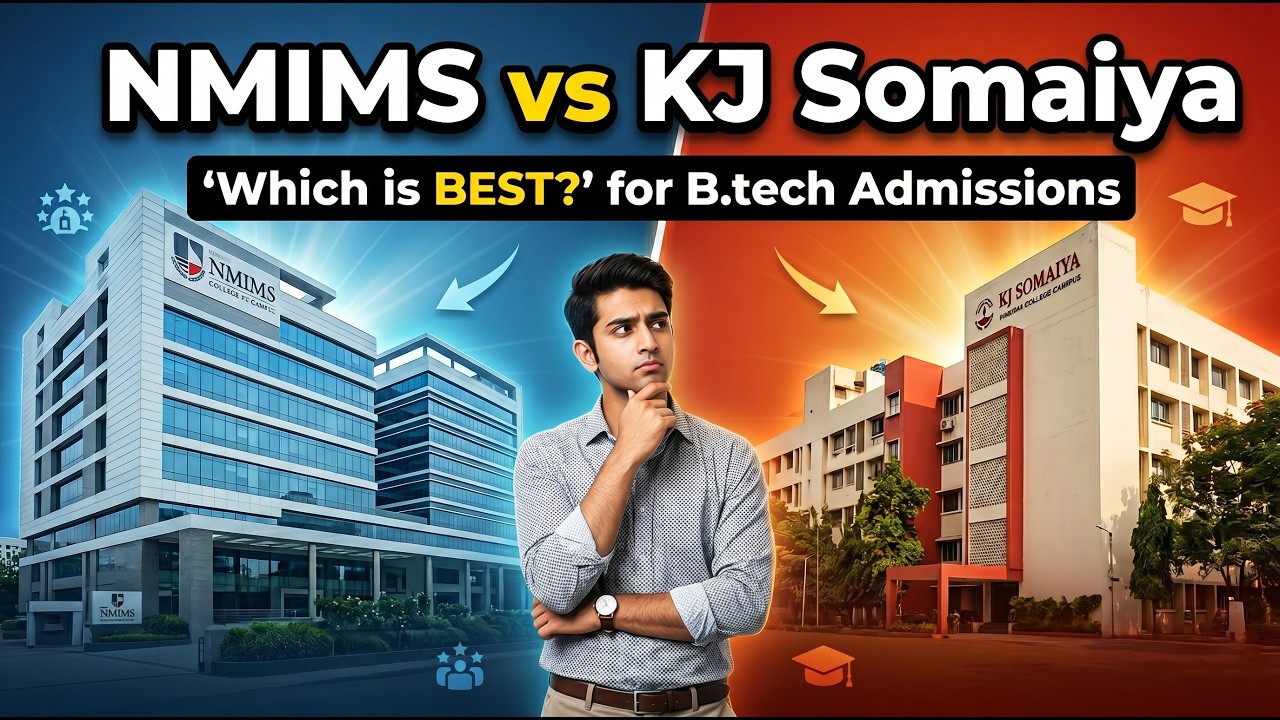 🔥 NMIMS vs KJ Somaiya &ndash; Which Engineering College is Better for BTech in 2026? 🤔