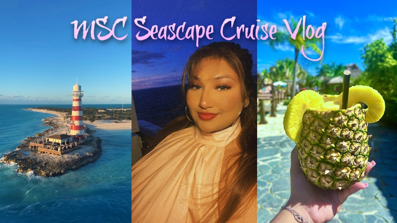MSC Seaside Caribbean Cruise Vlog ⚓