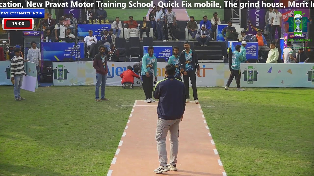 Ajeya Sanghati Short Hand Cricket Tournament Day - 2 Live Stream