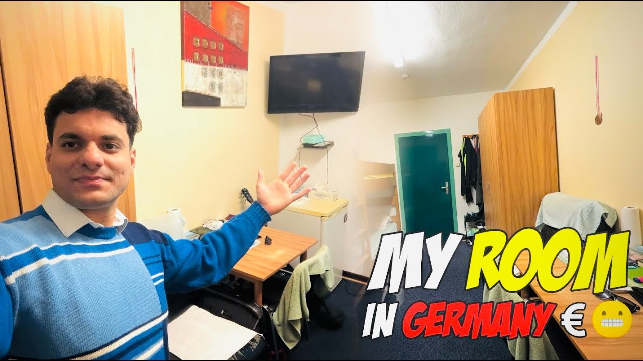 My Room in Germany 🇩🇪😬 Very Expensive € 💶 