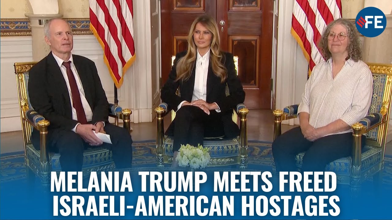 “You Gave Me Hope”:  Freed Hostages Thank Melania Trump at White House