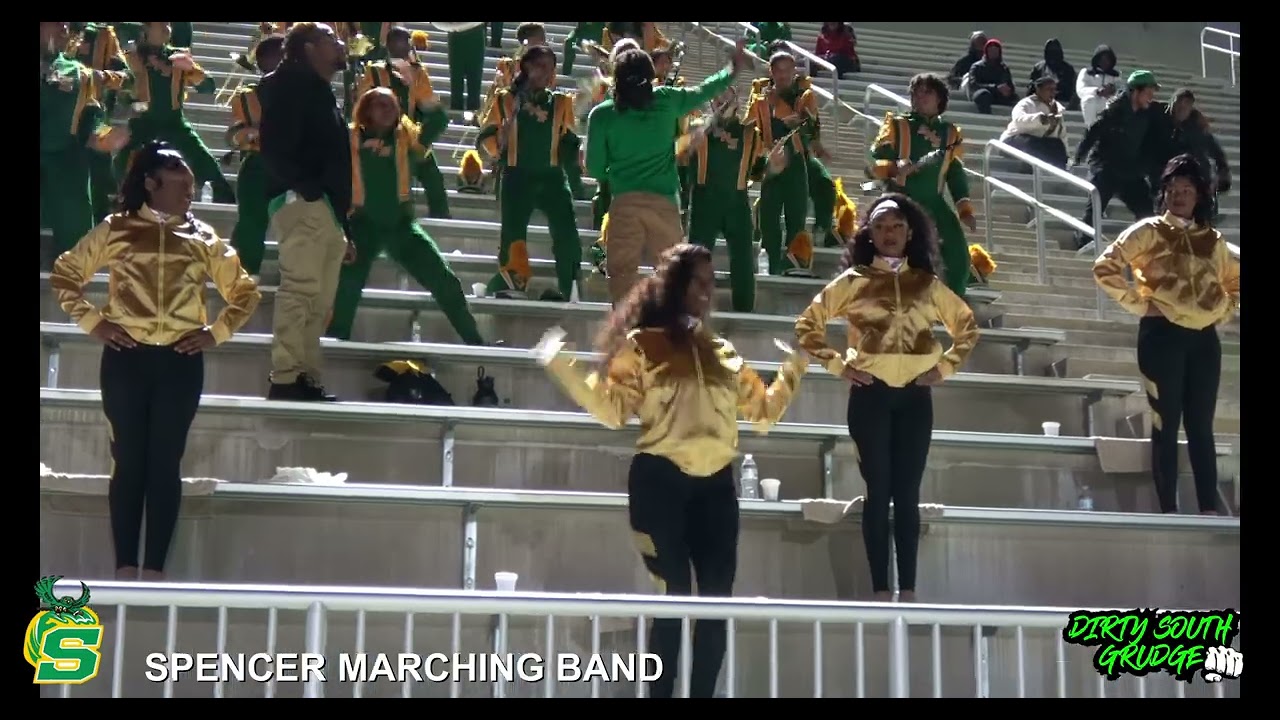 SPENCER MARCHING BAND DOING THERE THANG