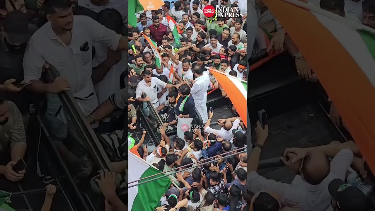 Party workers celebrate the UDF victory in Nilambur | #Nilambur #NilamburBypoll #Kerala