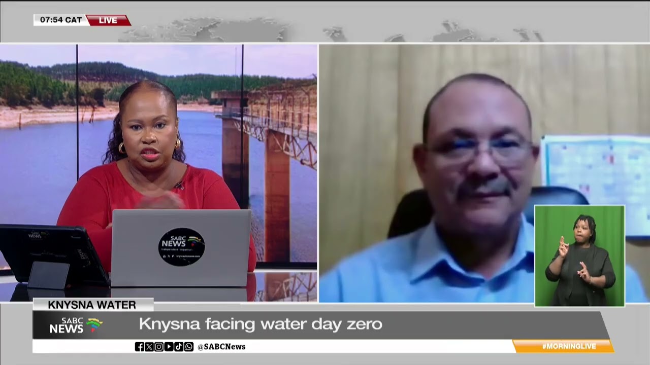 Knysna facing water day zero: Johnny Douglas