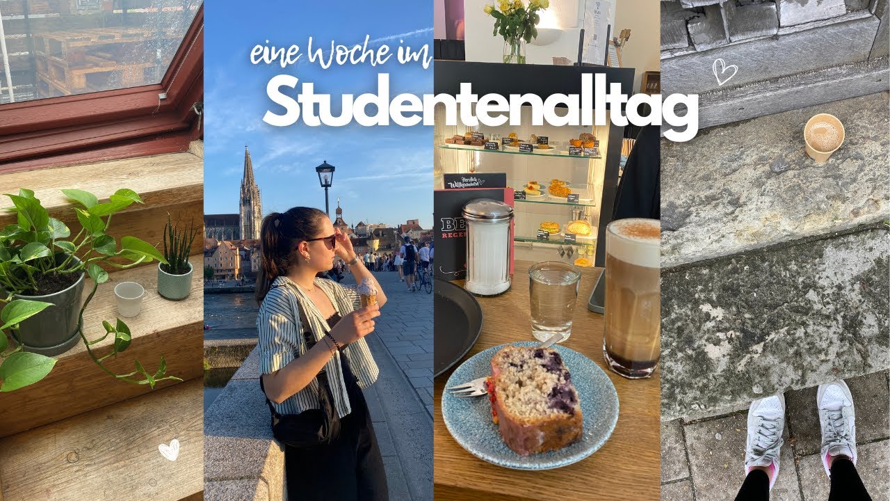 *week in my life* als Studentin ✨ uni vlog // arbeiten, lernen, kochen...