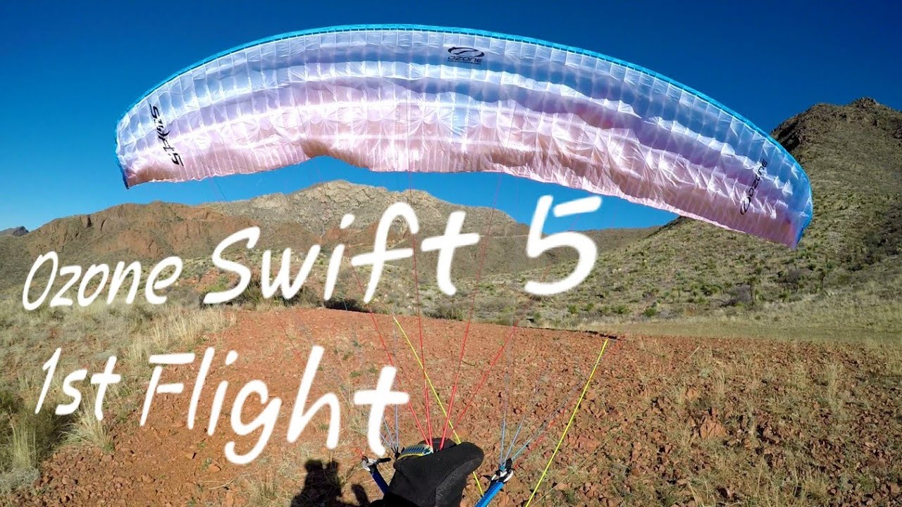 Ozone Swift 5 - Unboxing and 1st flight