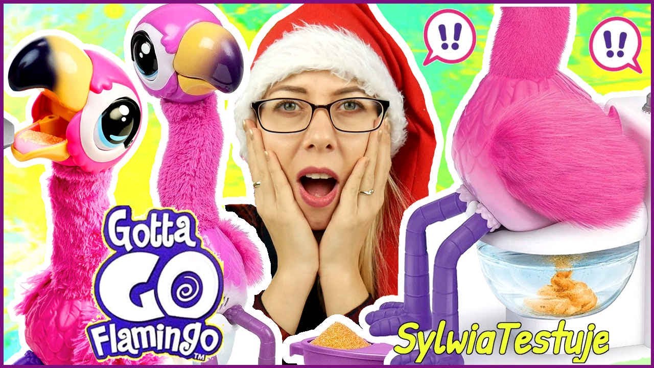 FLAMING, kt&oacute;ry ROBI KUPKĘ 🦩 LITTLE LIVE PETS 🦩 GOTTA GO FLAMINGO 🦩 Sylwia Testuje