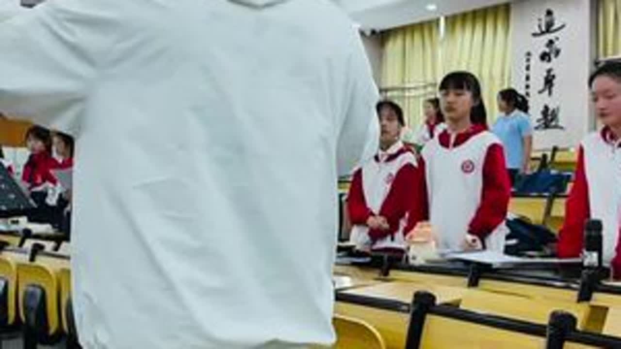 #童声排练《踏莎行》 （潘行紫旻作品）
