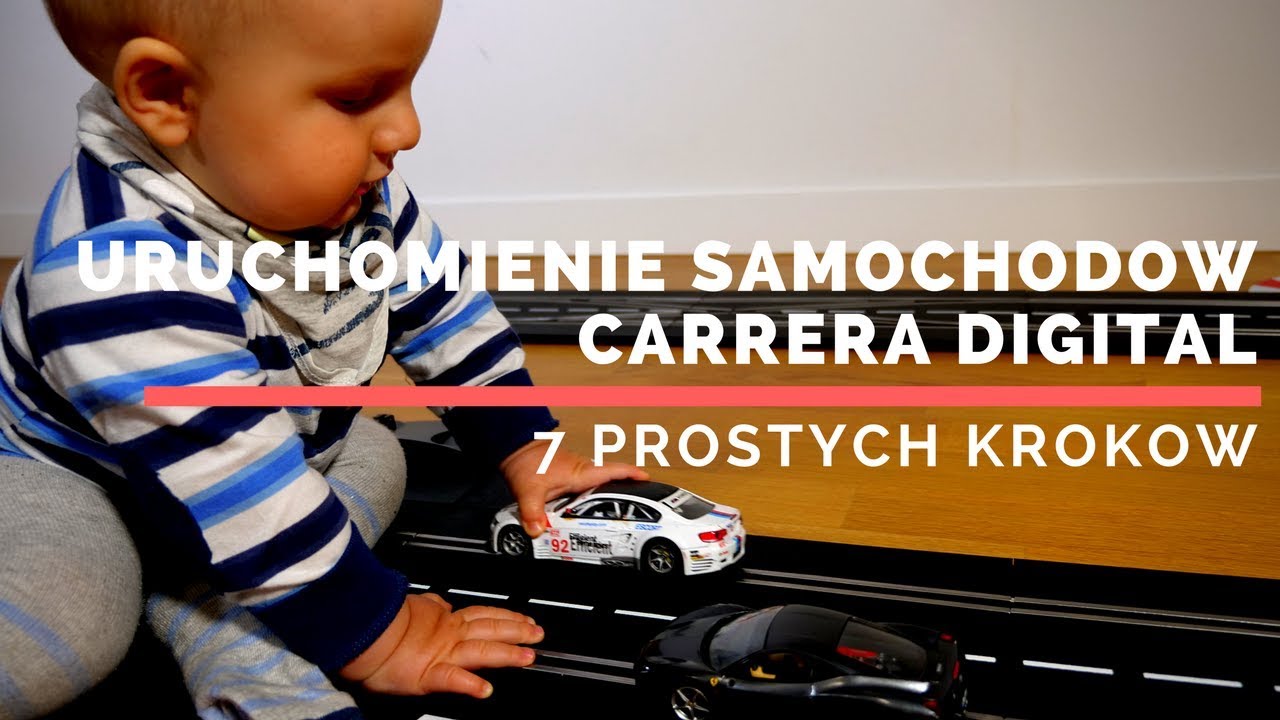Carrera Digital dla początkujących - uruchomienie samochodów, instrukcja, tutorial