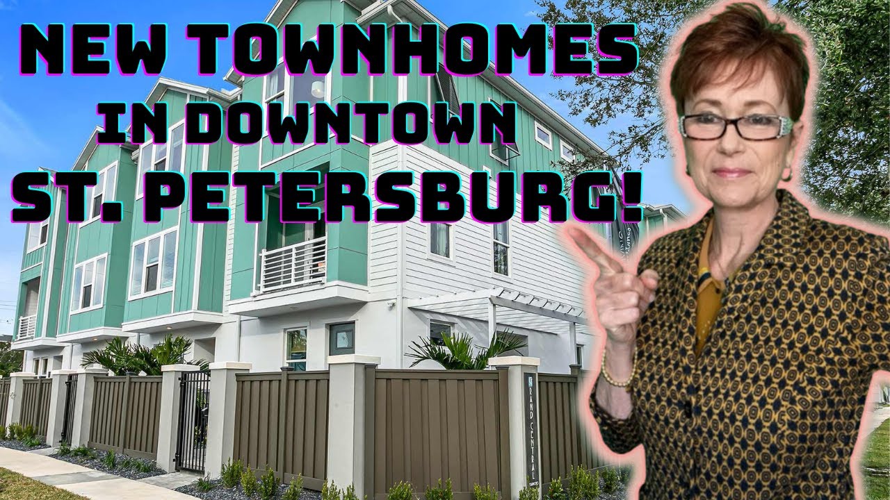 Grand Central Townhomes | Downtown St. Petersburg, FL | New Construction