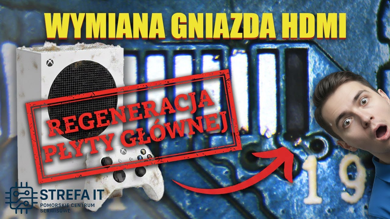 Naprawiłem Xboxa z urwanym HDMI!