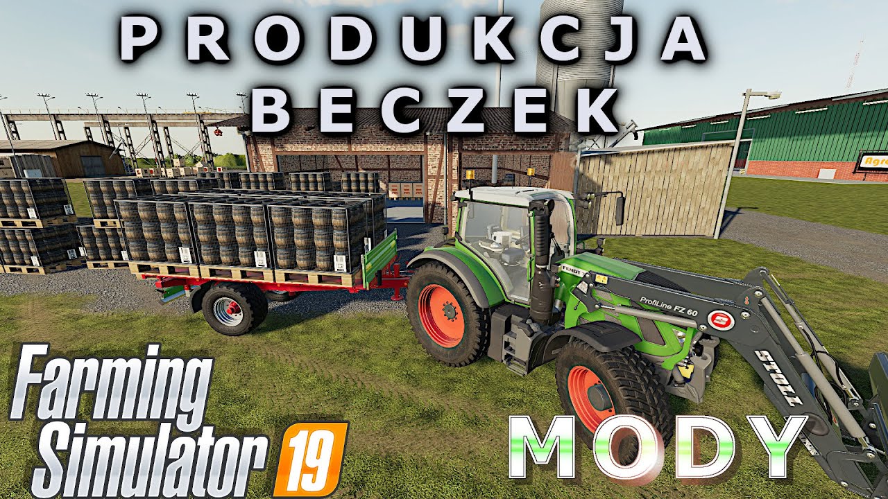 ⭐ Produkcja Beczek🛢  AgraZ GlobalCompany 🌐📶 FS19 Farmina Simulator 19 MODY