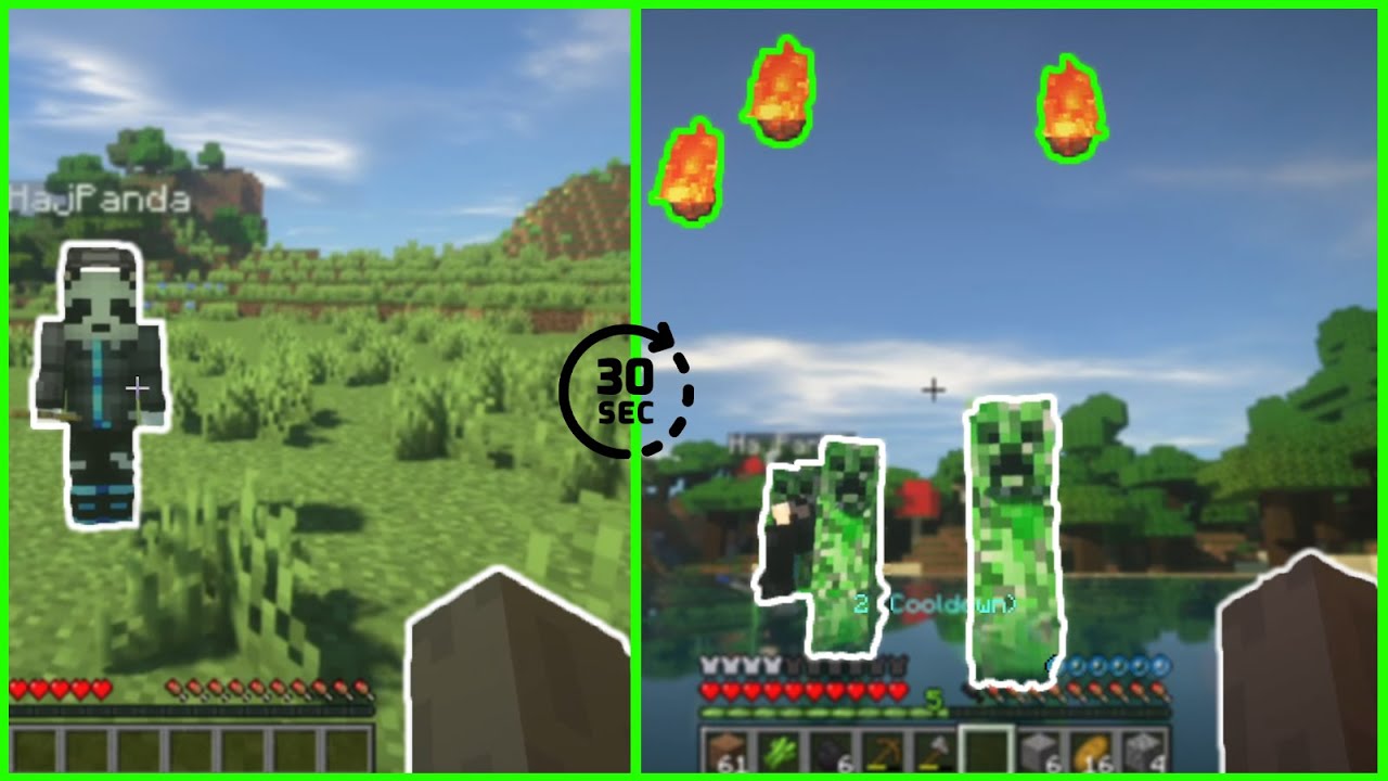 ماینکرفت ولی هر ۳۰ ثانیه بازی میخواد مارو بکشه😂|| Minecraft