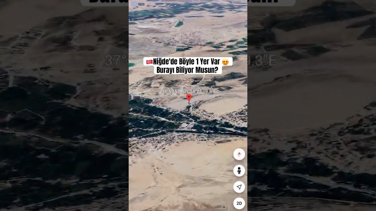 🇹🇷Niğde'de B&ouml;yle 1 Yer Var 😍Burayı Biliyor Musun? #niğde