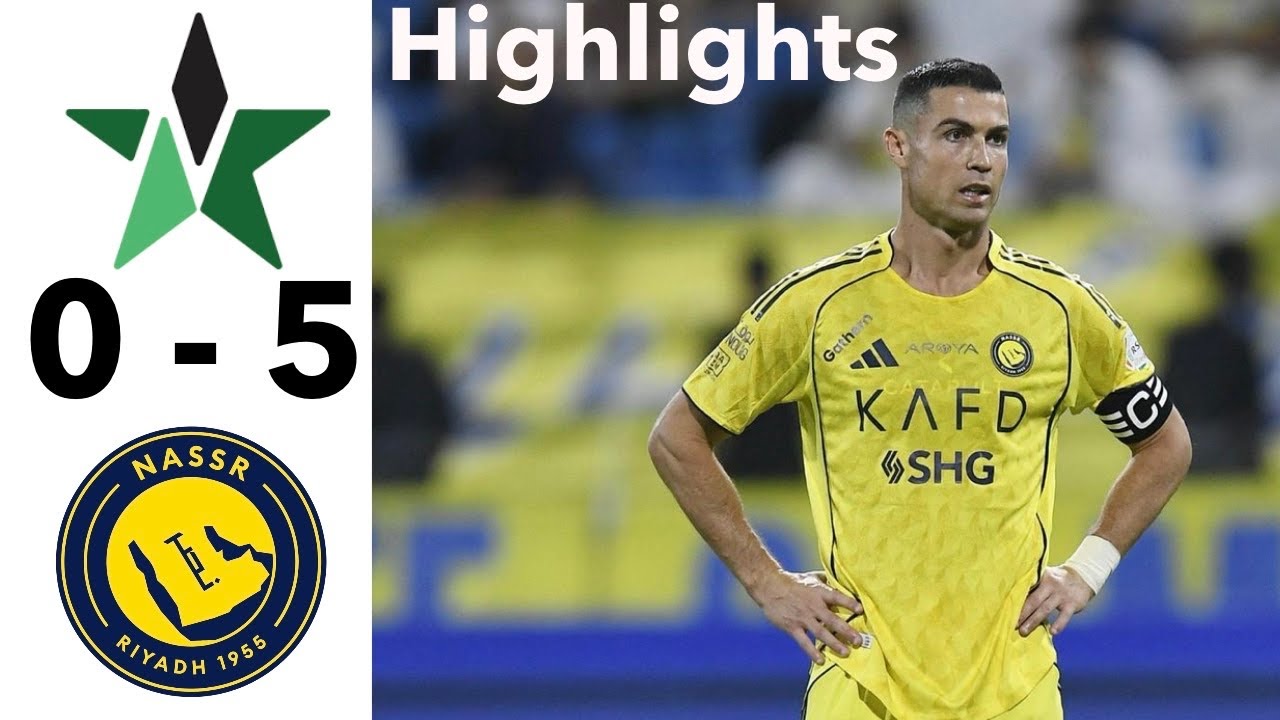 Al Najmah vs Al Nassr 🔥🔥 Cristiano Scores ⚽️ Saudi Pro League Match Highlights