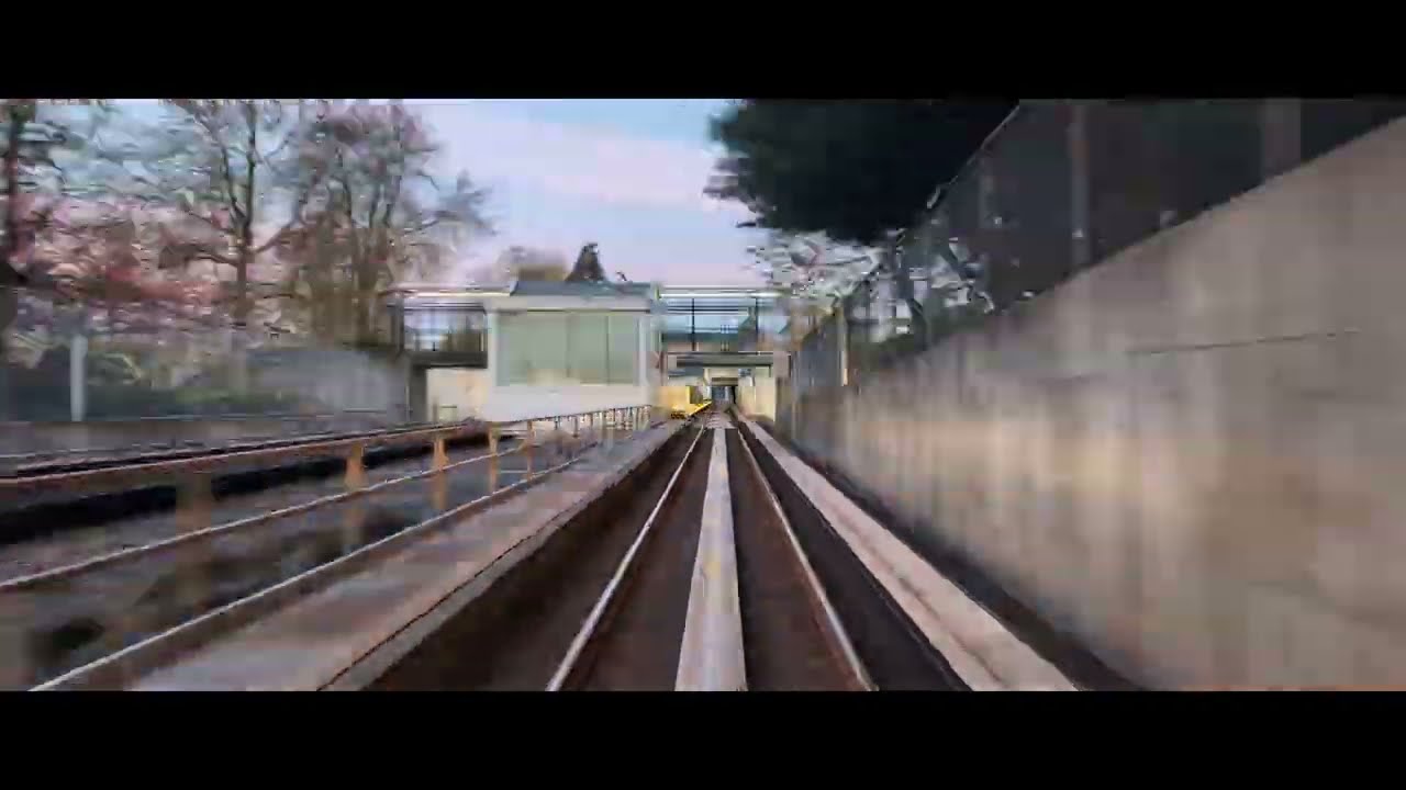 Vancouver SkyTrain. Expo Line. Patterson to Waterfront Timelapse.
