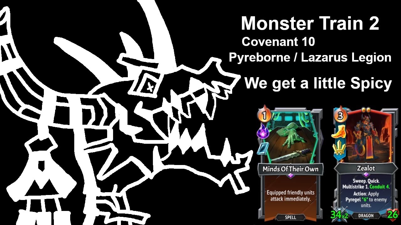 Monster Train 2 Covenant 10: Pyreborne gets a little Spicy | Titans Fight