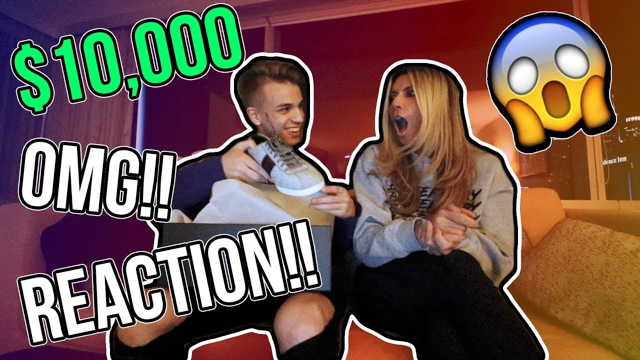 MY MOMS REACTION TO ME SPENDING $10,000 AT GUCCI!!