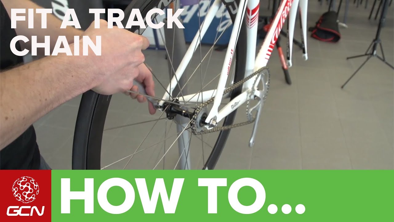 How To Fit A Track Chain - GCN's Maintenance Mondays