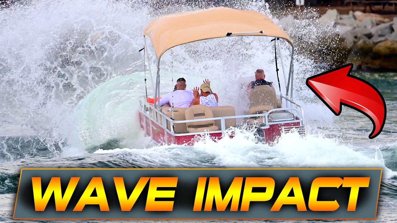 LAKE BOAT BRUTALLY PUNISHED AT HAULOVER INLET !! BOAT ZONE