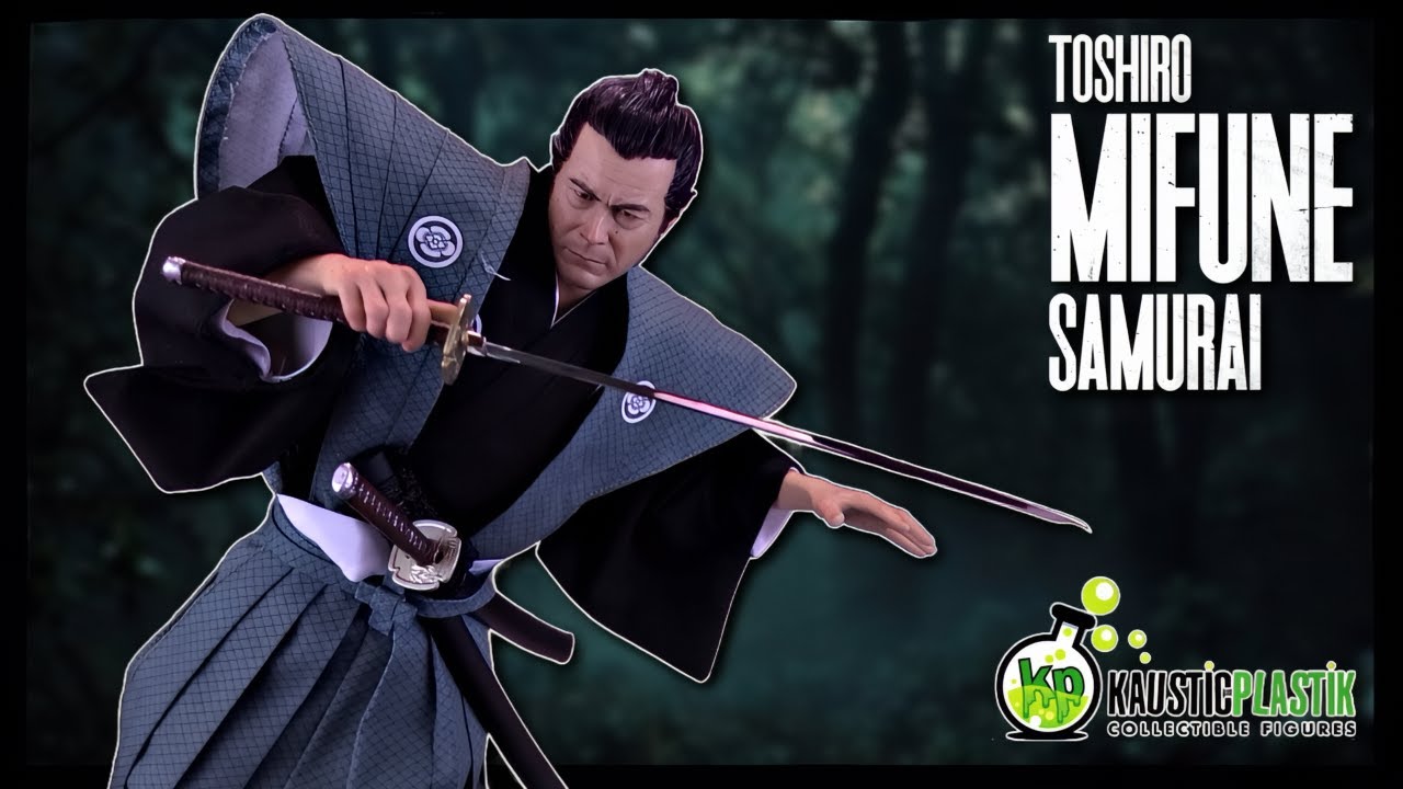 Kaustic Plastik Toshiro Mifune Samurai 1/6 Scale Figure |  @TheReviewSpot