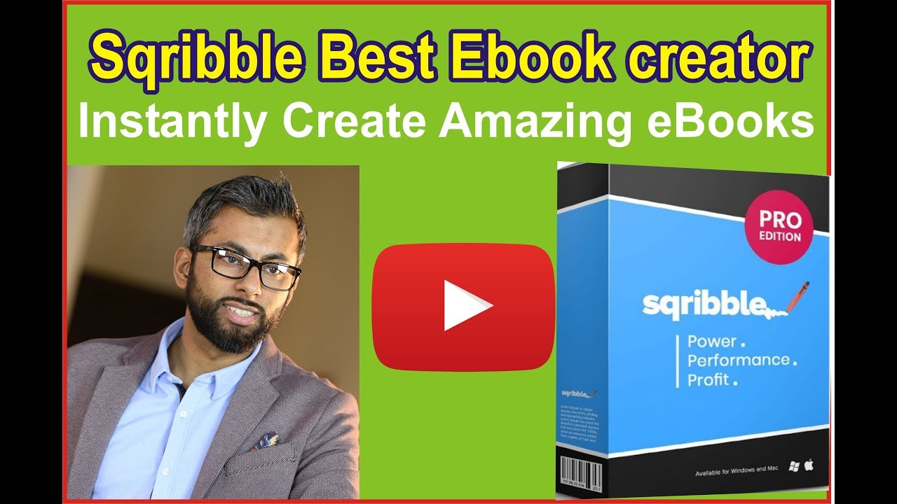 Sqribble  Ebook creator -  Instantly Create Amazing eBooks in minutes