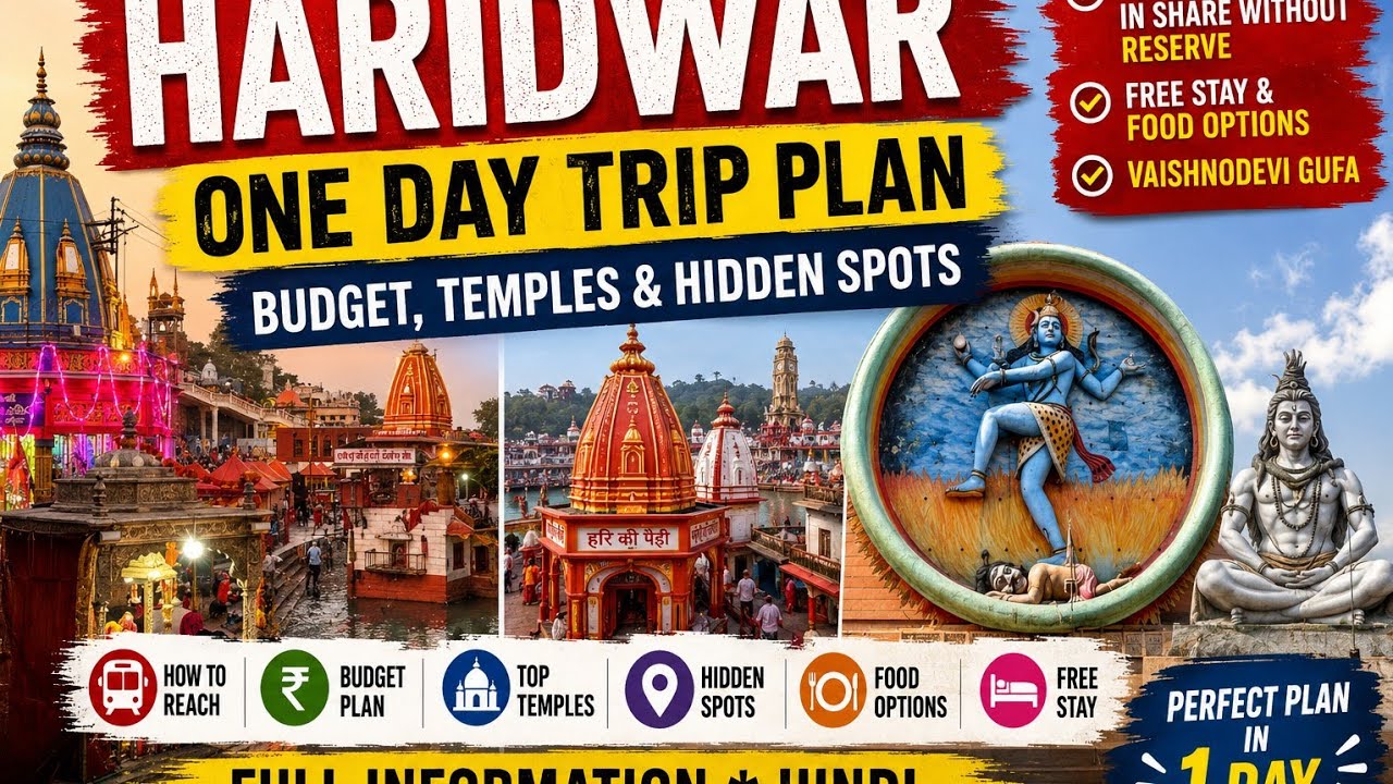 Haridwar One Day Trip Plan | Budget, Temples & Hidden Spots