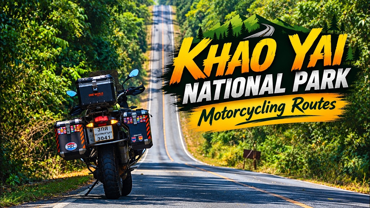 🇹🇭 Khao Yai National Park Motorcycling Routes | BMW R1200GS Adv