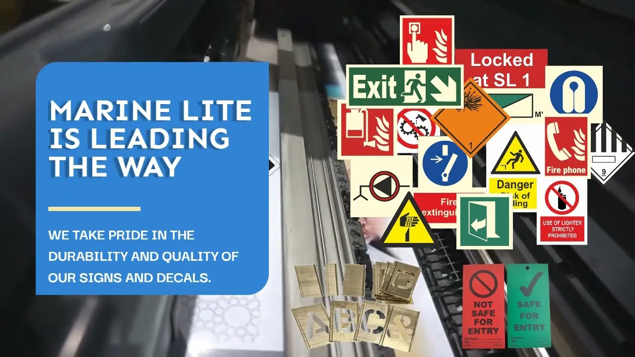 Marine Safety Signage
