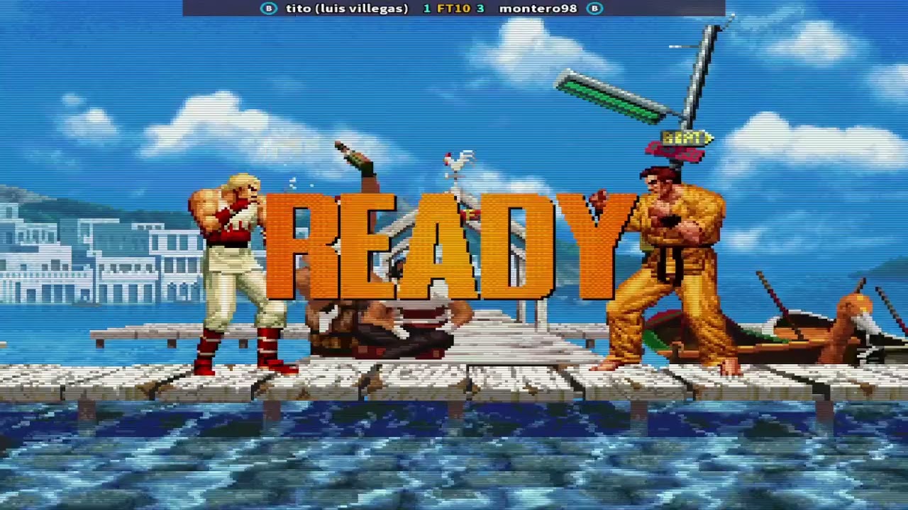 KOF'95 #kof95 #neogeo #snk #fightcade2 | 더 킹 오브 파이터즈 '95 [ tito luis villegas vs montero98 ]