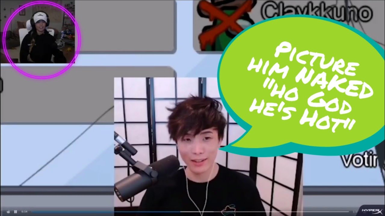 Valkyrae Reacts to sykkuno's clip