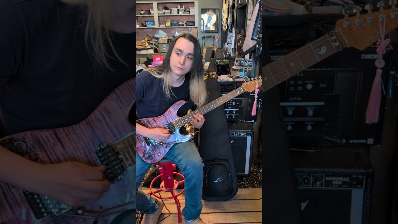 Hunter Paddie Ibanez guitar giveaway contest Entry great shred #jasonbecker #malmsteen