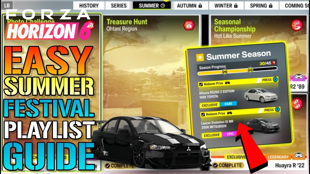 Forza Horizon 6: EASY Summer 