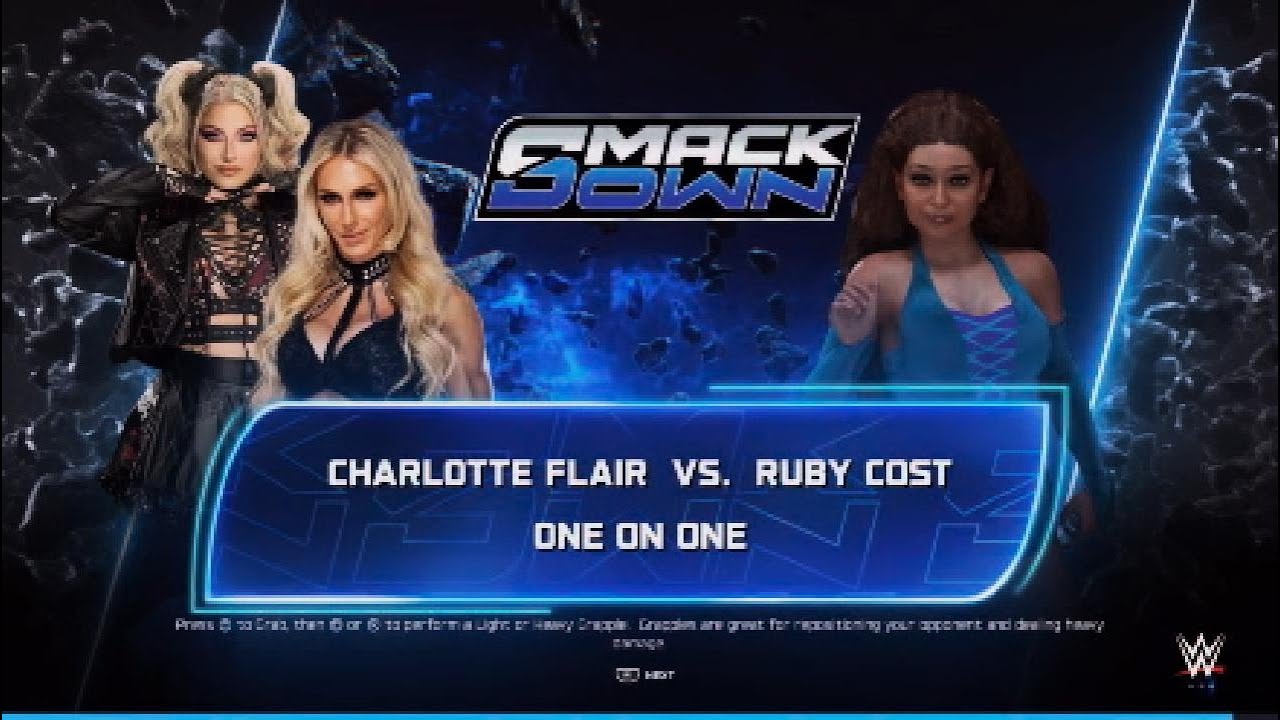 WWE Smackdown | Charlotte Flair vs Ruby Cost WWE2K25