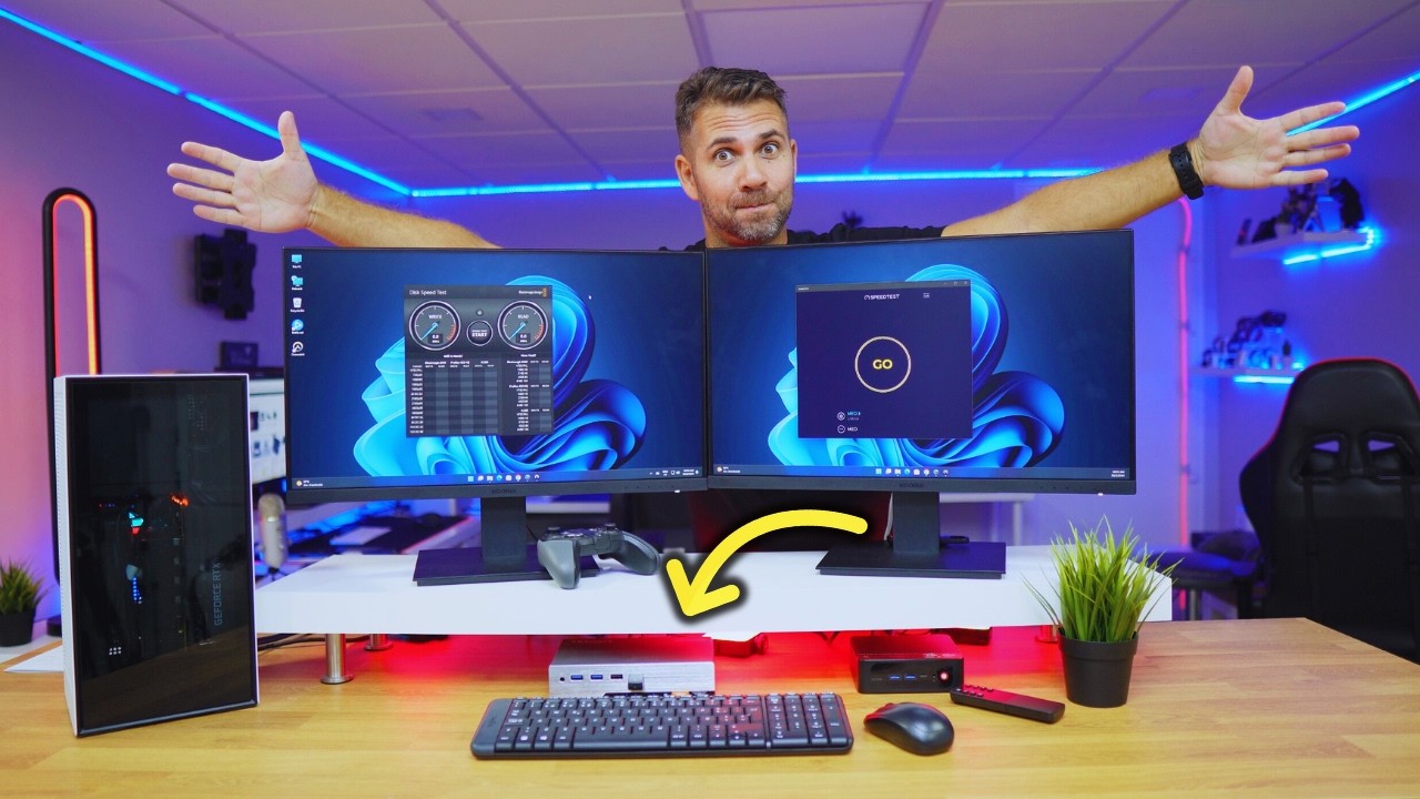 KVM? How to Use It with 2 PCs and 2 Monitors 🤔 TESmart