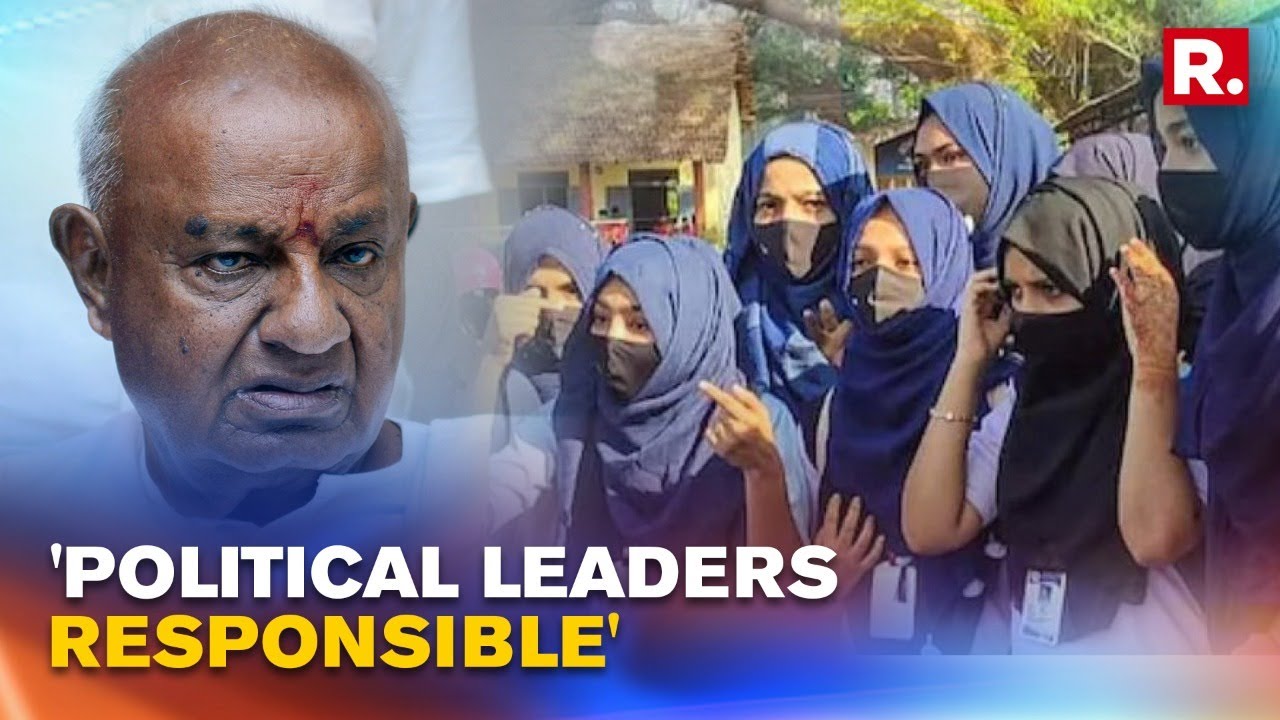 Karnataka Hijab Row: Ex-PM Deve Gowda Blames Politicians, Says 'Students Being Misled'