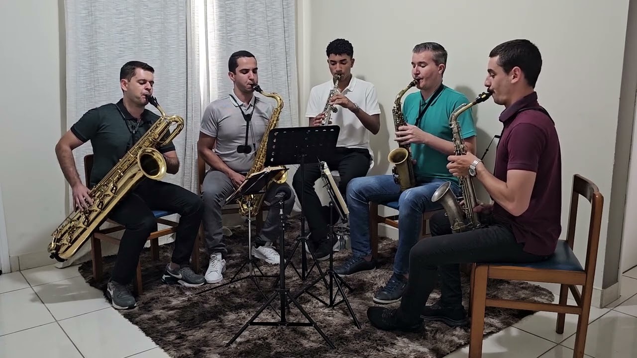 Hinos CCB - Quarteto de Saxofone LAs 🎷 Volume 6