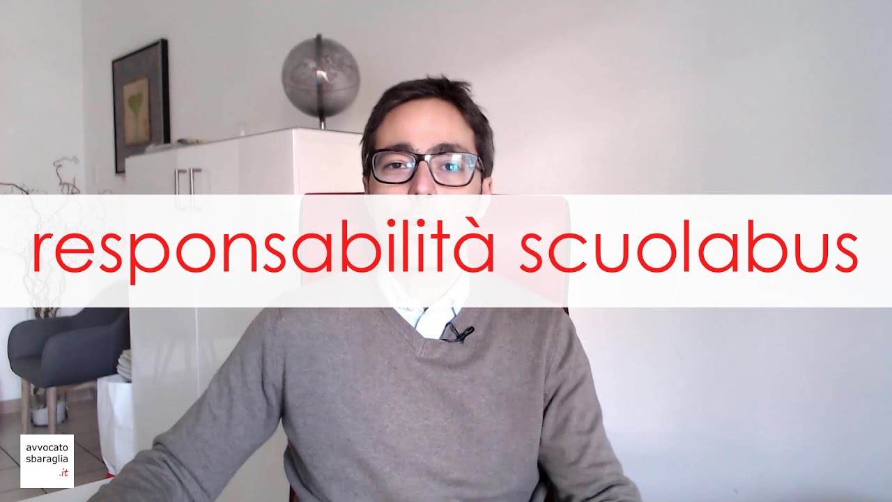 Scuolabus: la responsabilità dell'autista