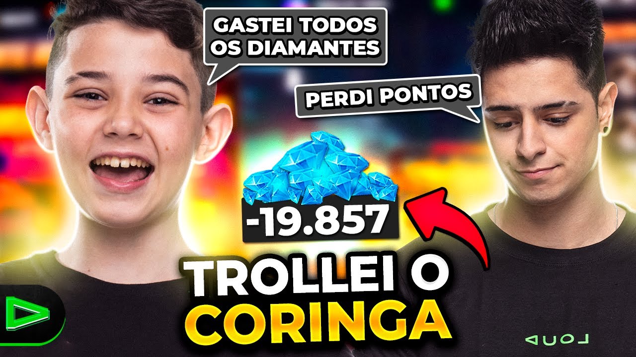 A VINGANÇA! TROLLEI O LOUD CORINGA AO VIVO!