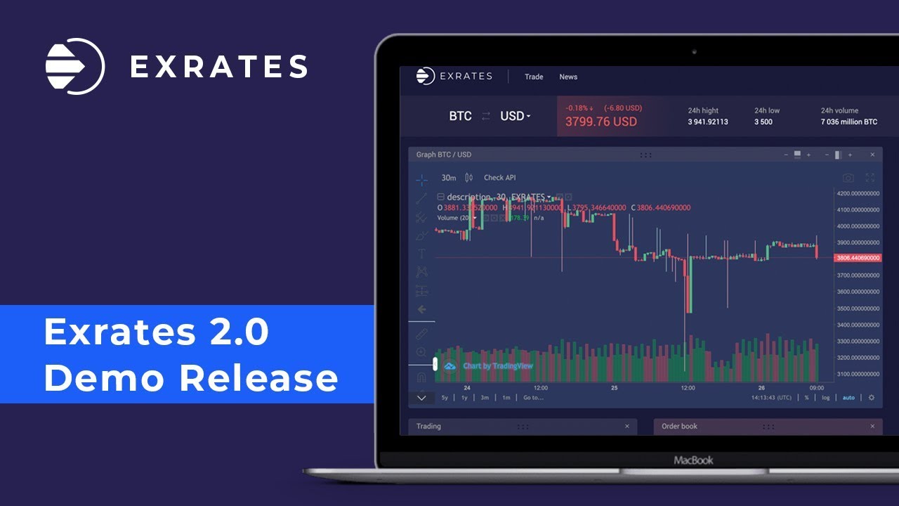 Exrates 2.0 - updated design of your crypto exchange