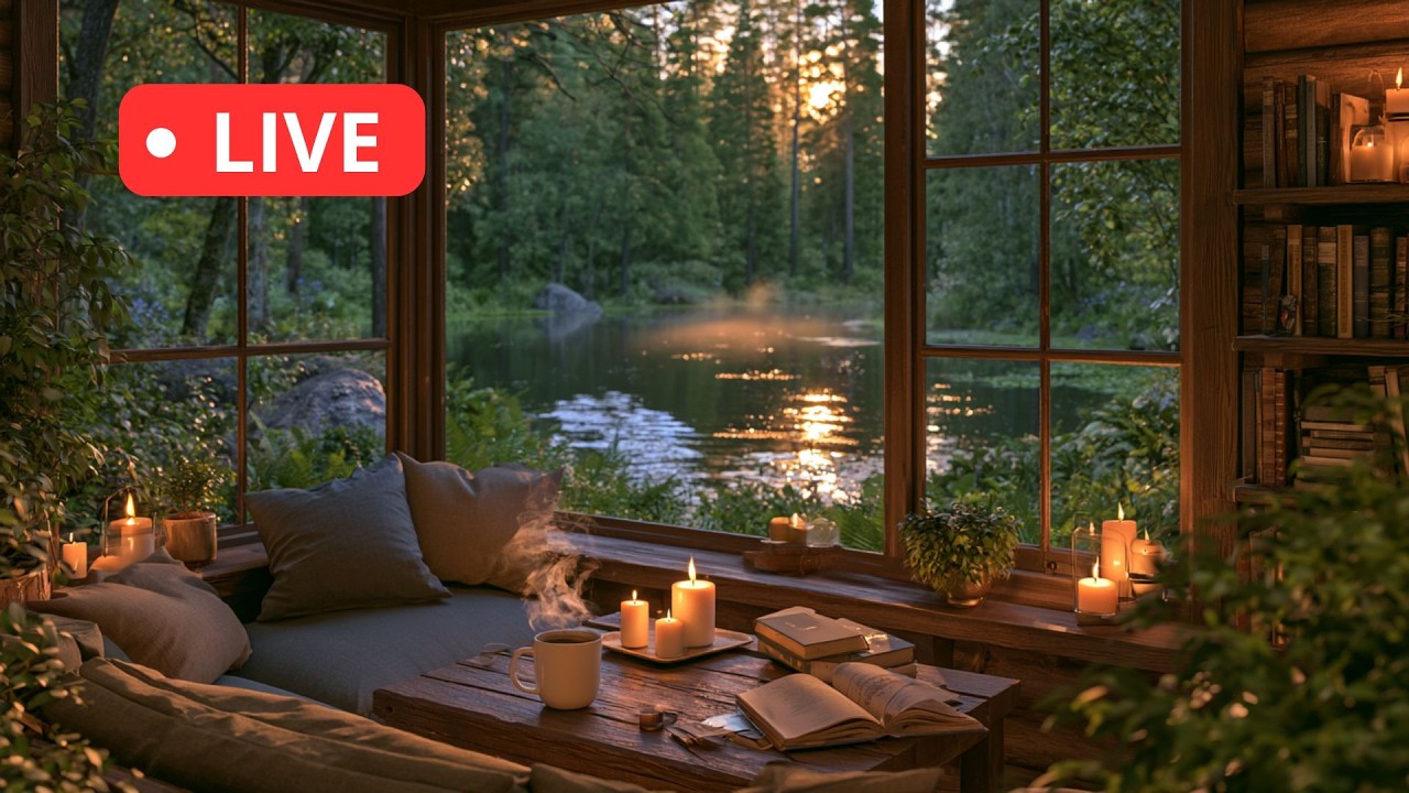 Breathe Slow &ndash; Relaxing Acoustic Guitar Music (24/7 Live Stream)