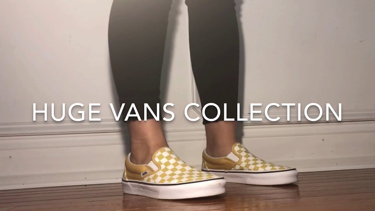HUGE VANS COLLECTION 2018