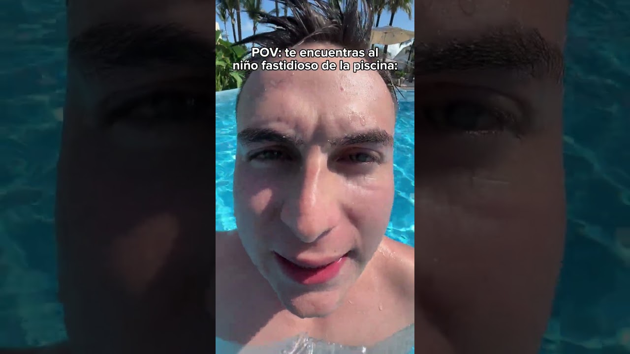 El ni&ntilde;o fastidiosito en la Piscina 🤣🏊🏼&zwj;♂️ #humor #colombia #shorts